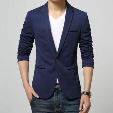 Jaket Jas - Blazer Exclusive Casual - Biru Tua