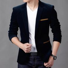 Jaket Jas - Blazer Pria Casual Recomended - Biru Navy