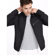 Jaket Jas - Jacket Pria Casual Fasionable - Hitam