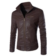 Jaket Jas - Jaket Kulit Pria Exclusive - Coklat
