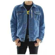 Jaket Jeans Denim Biru Muda / Bioblitz / Telor Asin