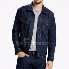 Jaket Jeans Denim Blueblack Pria - Premium Quality