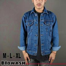 Jaket Jeans Denim Cowok