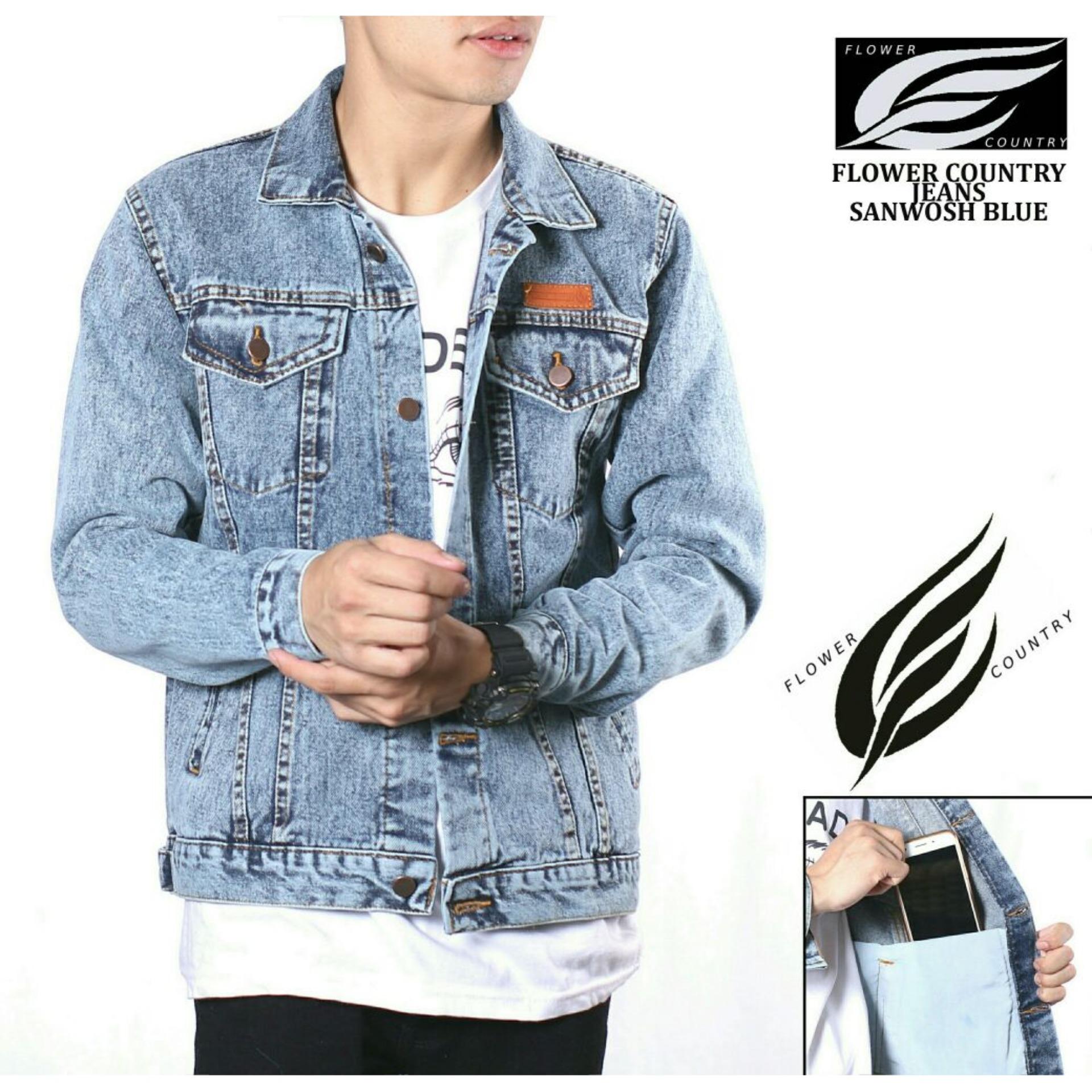 Jaket Jeans Denim Pria Best Seller