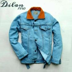 JAKET JEANS DILAN 1990 - FASHION JAKET DENIM PRIA TERKINI