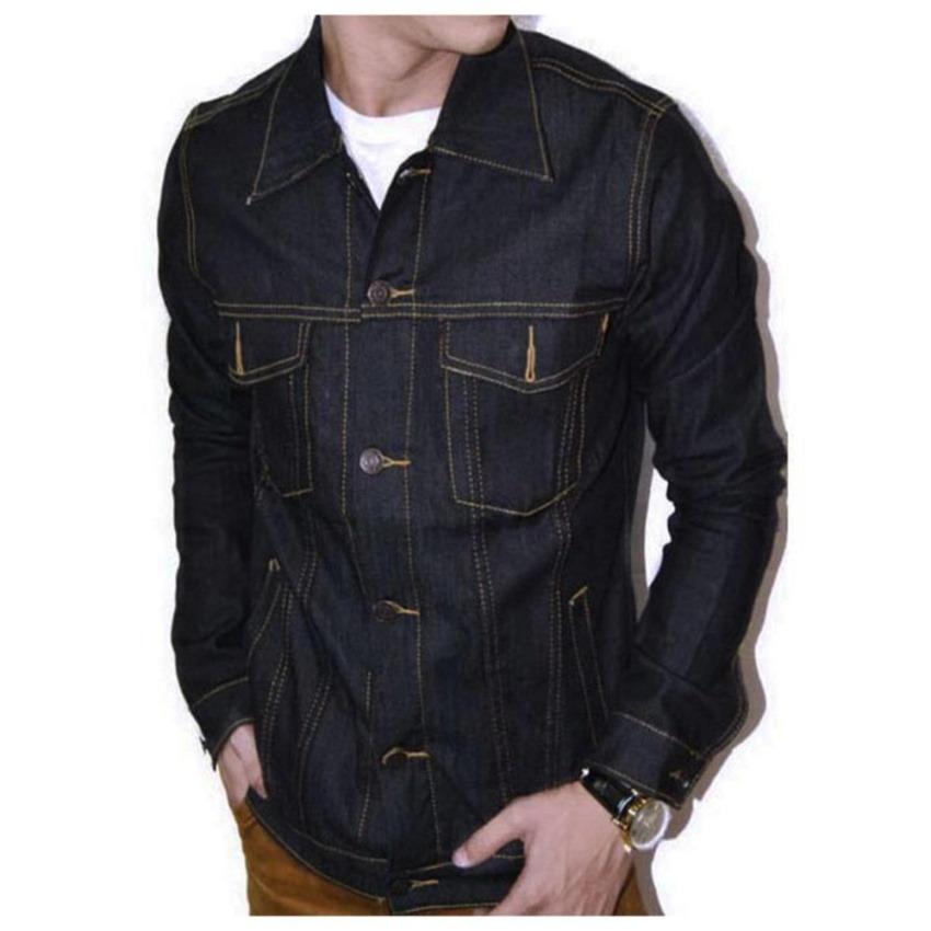 Jaket Jeans / Jaket Denim / Jaket Pria [Black] [Light Blue / Bioblits] [Blue / Biowosh] [Blueblack / Garment] Size S, M, L, XL