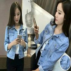 Jaket Jeans Nayla Birumuda Fashion Wanita Atasan Luaran Cwe