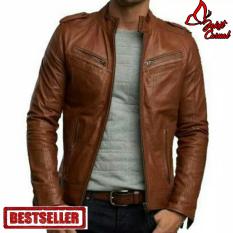 Jaket Kulit Army Police