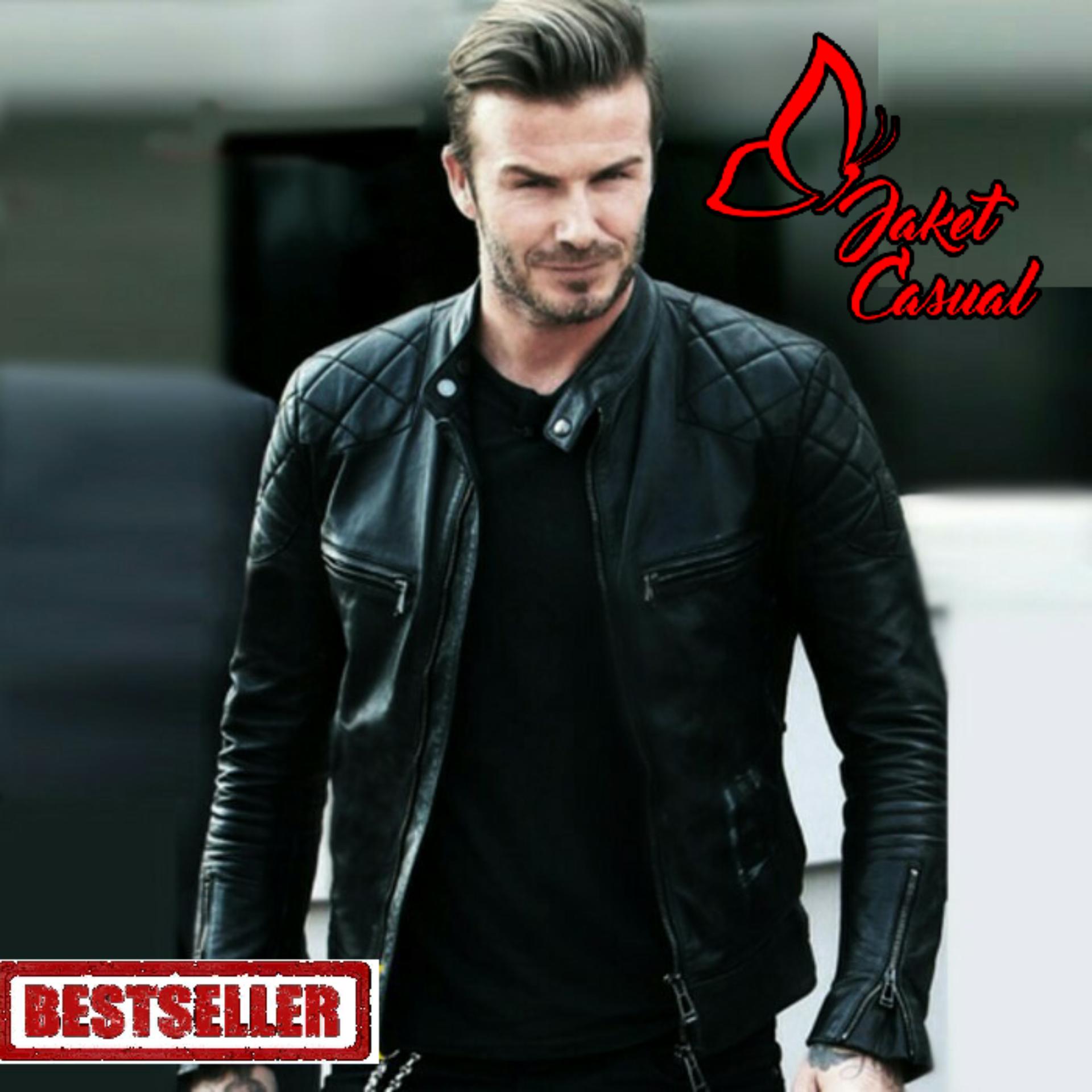 Jaket Kulit David Beckham / Jaket Beckham