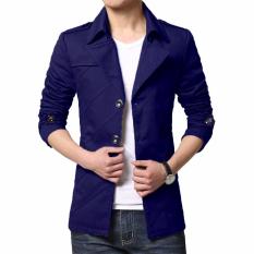 Jaket Kulit - Jas Pria Formal Executive - Biru