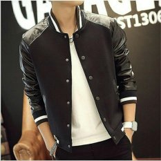 jaket kulit kombinasi pleease keren