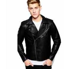 Jaket Kulit Pria - Jaket Kulit Changcuters Hitam Limited Edition
