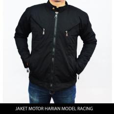 jaket motor harian model racing tahan angin, anti air,bara / jaket touring pria / jaket casual pria cowok