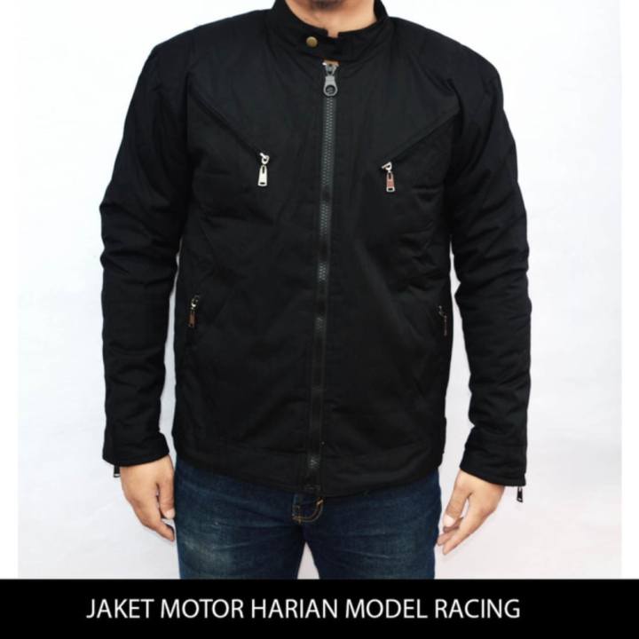 jaket motor harian model racing tahan angin, anti air,bara
