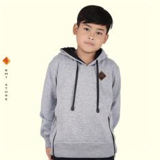 Jaket Panjang Anak Laki-Laki Umur 6 - 12 Tahun CSE 169-440 Abu Abu