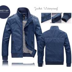 Jaket Parasut WP Waterproof Terbaru Biru Navy Anti Air, Anti Angin, Hangat Dan Nyaman Dipaki, Cocok Buat Musim Dingin Distro Terbaru, Tersedia 6 Warna Logo All Club Bola Promo.