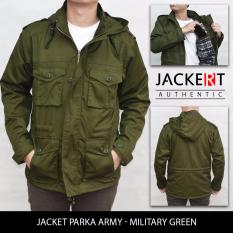 Jaket Parka Army - Military Green