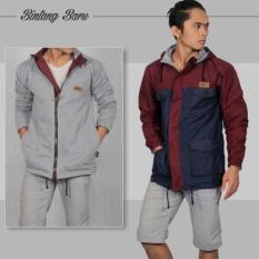 Jaket Parka Bolak Balik / Parka Taslan / Parka Cowo / Parka Cewe - Cc6c3e