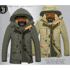 JAKET PARKA COKLAT POLOS