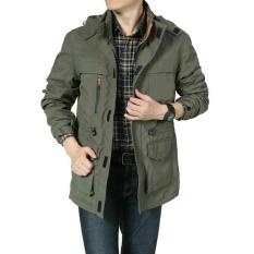Jaket Parka Cream / Jaket terbaru / Jaket promo / Jaket parka jeep cream / Jaket promo/ diskon lazada/ travelling/