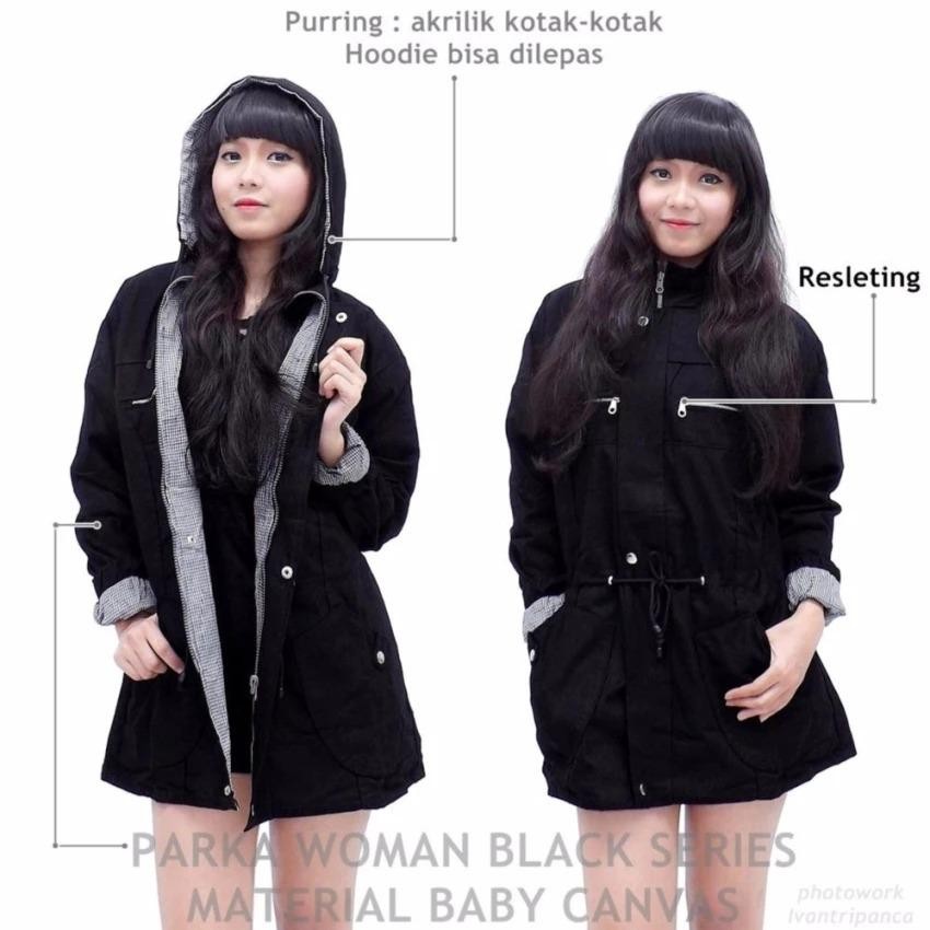 Jaket parka wanita