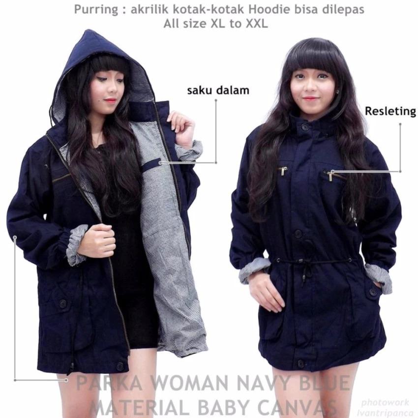 Jaket parka wanita