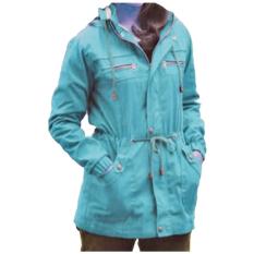 Jaket Parka Wanita Hijau Tosca