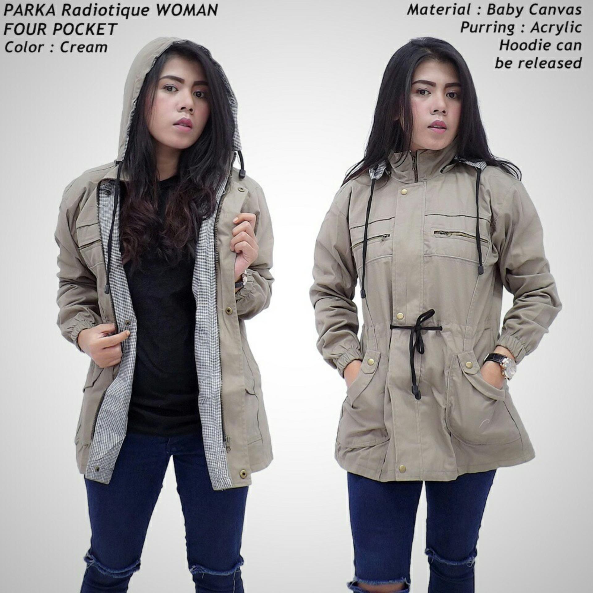 Jaket parka wanita / parka cewe / cewek