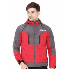 Jaket Pria Hoodie Windbreaker Parasut HGC 0603 Gunung Motor Montaza