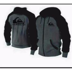 JAKET QUIKSILVER ZIPER RAGLAN
