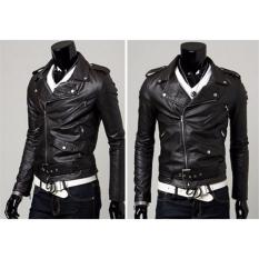 Jaket Ramones Kulit Sintetis