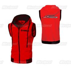 JAKET ROMPI YAMAHA XABRE VEST SLEEVELESS XABRE MERAH