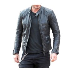 Jaket semi kulit model Beckam