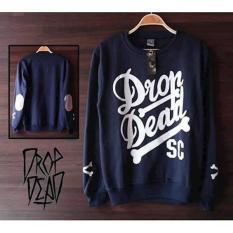 Jaket Sweater Distro Dropdead Sc Keren / Hitam / Biru Navy Z02 - 7Ed6c5