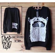 JAKET SWEATER DROPDEAD HOAM HITAM / BLACK KEREN