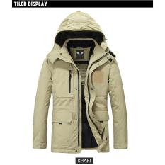 JAKET TRIGONAL CREAM WALNUT BAHAN BABY KANVAS JAKET DISTRO/JAKET GUNUNG/JAKET TOURING TERBARU KEREN NYAMAN DI PAKAI KUPLUKNYA BISA LEPAS PASANG DAN TERSEDIA SEMUA LOGO CLUB BOLA.