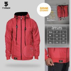 Jaket Typish Taslan Pink 100% anti air