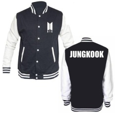 Jaket Varsity BTS Jungkook (New Logo)