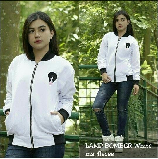 Jaket Wanita Lamp Bomber Jaket Murah