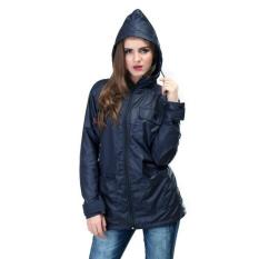 Jaket Wanita Parasut-Jaket Anti Angin-Jaket Distro 100% ORI Murah Navy