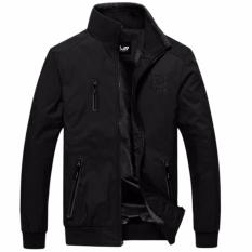 JAKET WATERPROOF BLACK GHOST POLOS