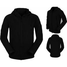 JAKET WATERPROOF TAD BLACK SOFTSHELL