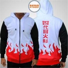 Jaket Yondaime Hokage (Naruto Hokage) Best Seller - White/Red