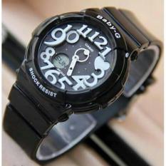 Jam Tangan Casio Baby G Sherina Black White Kw Super - 956E39