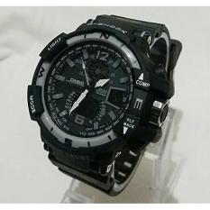 Jam Tangan G-Shock Gwa-1100 Hitam List Abu Kw Super - C75ead