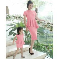 J&C Dress Couple Mom & Kid Wendah Dress / Dress Pesta / Baju Mom & Kid / Baju Ibu dan Anak / Baju Kembar Ibu & Anak / Baju Couple Ibu dan Anak / Dress Korea / Dress Wanita / Rok Wanita / Dress Bodycon /