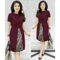 J&C Dress Kombi Batik / Dress Batik / Gaun Batik / Kemeja Batik / Dress Pesta / Mini Dress Batik / Midi Dress /
