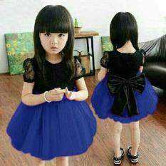 J&C Dress Ribbon / Baju Brukat Anak / Dress Brukat Anak / Mini Dress Anak / Gaun Pesta Anak / Dress Anak / Midi Dress Anak / Baju Ulang Tahun Anak