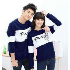 J&C Kaos Couple Pusple / Kaos Couple / Kaos Panjang Couple / Switer Couple / Baju Pasangan