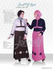 Jannaty JN 59 - Gamis Kaos Katun - Jual Baju Muslim Original